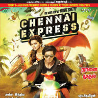 Chennai Express Releasing Tomorrow Poster