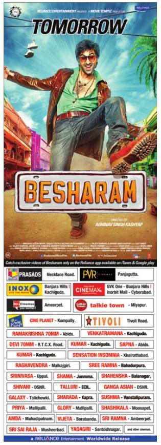 Besharam Movie Hyderabad Theaters | Picture 592348