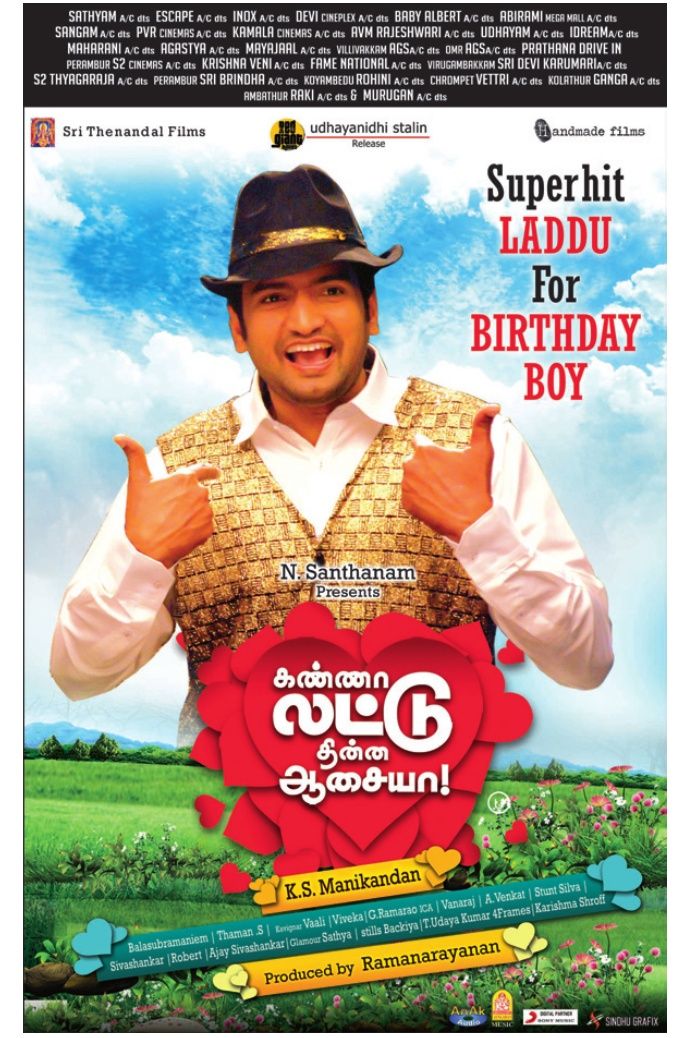Kanna laddu thinna aasaiya Movie Super hit Poster | Picture 364175